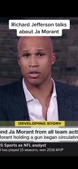 Richard Jefferson Talks About Ja Morant and Gun Incident