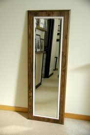 Diy Floor Mirror Frame Mirror Frame Diy Diy Floor Mirror Rustic Floor Mirrors