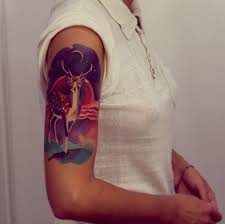 Also, i don't want a black and gray tattoo but i'm not opposed to not having color if. Deer Tattoo By Sasha Unisex Tattoo Ideas Center