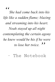  The Notebook Quotes The Notebook Quotes Nicholas Sparks Quotes Favorite Movie Quotes