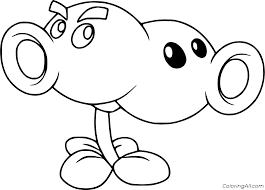 Round up your favorite plants and set up your defense, the zombies are coming to eat your brains. Plants Vs Zombies Coloring Pages Coloringall