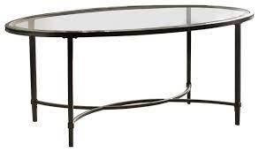 Yaheetech end table,round side table,small coffee accent table nightstand modern style w/glass top & metal frame for living room, balcony, bedroom, porch, small space,black 5.0 out of 5 stars 7 $48.99 $ 48. In Stock Berton Metal Glass Oval Cocktail Table Transitional Coffee Tables By Sei Houzz