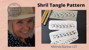 How to draw tanglepattern Scarabou