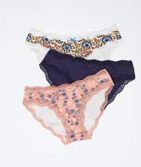 Lot De 3 Culottes Bleu Etam En 2020 Culottes Vetement D Interieur Porte Jarretelles