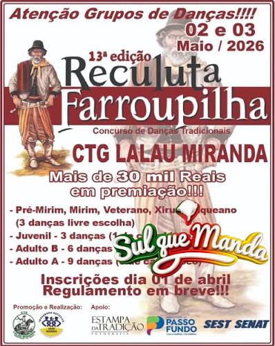 13ª edição da Reculuta Farroupilha