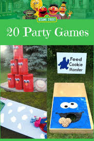 1st Birthday Party Games For Adults 20 Sesame Street Party Games Diy Purchased Celebrate Your Bir 1st Birthday Party Games Birthday Party Games For Kids Sesame Street Birthday Party Ideas Boy