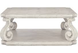 Square coffee table with storage, wood coffee table with metal legs, wood and metal coffee table, rustic wooden coffee. Bernhardt Mirabelle Traditional Square Cocktail Table In White Finish Belfort Furniture Cocktail Coffee Tables