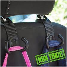 Car Back Seat Headrest Hanger Holder Hooks For Purse Groc Car Accessories For Women Grocery Bag Storage Car Accessories