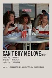 Can T Buy Me Love By Isabella Good Movies To Watch Iconic Movie Posters Film Posters Minimalist