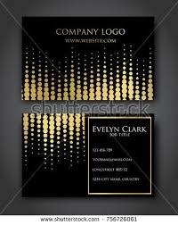 Black And Gold Business Card Background Gold Card Business Black Background Luxury Design Vector Template Illustration Invitation Golden Elegant Ab Business Card Template Templates Cards