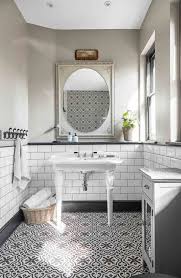 In 2021, you'll read a lot about texture. 16 Beautiful Bathroom Tile Ideas To Give Your Walls And Floors A Refresh Patterned Bathroom Tiles Tile Bathroom Victorian Bathroom