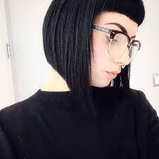 Bettie Bangs Angled Bob Hairdreams Quickkies Aveda Color Bob Hairstyles Medium Bob Hairstyles Choppy Bob Hairstyles