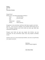 Contoh surat lamaran kerja di pabrik sawit. 15 Contoh Surat Izin Tidak Masuk Kuliah Untuk Mahasiswa Lezgetreal