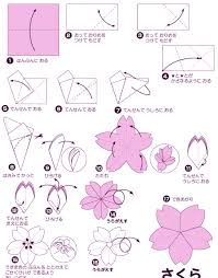 Gambar Bunga Sakura Dari Kertas Origami Cara Membuat Bunga Dari Kertas Origami Yang Bisa Kita Jadikan Sebagai Ba Di 2020 Bunga Dari Origami Tutorial Origami Origami