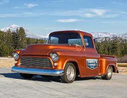 Image result for Orange 1956 Truck