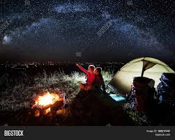 Find & download free graphic resources for camping night. Night Camping Near Image Photo Free Trial Bigstock