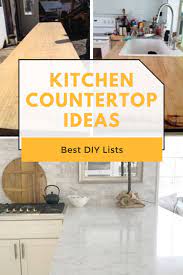 Diy Kitchen Countertop Ideas Diy Kitchen Kitchen Countertops Kitchen Cabinet Remodel