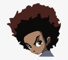 Boondocks Huey Cartoon Black Guy With Afro Png Image Transparent Png Free Download On Seekpng