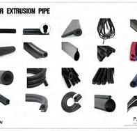 Hochtemperatur-extrudierte feste EPDM-Gummidichtungsstreifen ...
