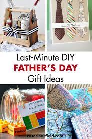 This father's day, show dad how much you appreciate him with a gift he actually wants and a day packed with activities any man would love. Last Minute Diy Father S Day Gift Ideas Rose Clearfield
