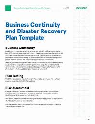 Disaster Recovery Plan Example Best Of Business Continuity And Disaster Recovery Plan Templa Business Continuity Planning Business Continuity Disaster Recovery