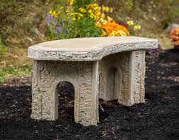 Purchasing a concrete garden bench can be expensive. 48 Concrete Curved Garden Bench