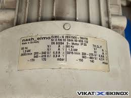 SIEMENS NASH-ELMO G200 blower type 2BH1500-7AH16