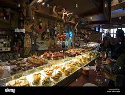 Tapas bar in Haro, Rioja, Spain Stock Photo - Alamy