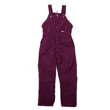 Womens Berne Softstone Insulated Bib Plum