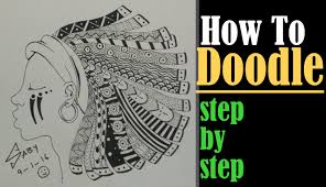 In This Video I Will Show You How To Doodle Early Human Editing The Doodle Patterns Are Quite Easy To Follow For Beginn Doodles Doodle Designs Doodle Patterns