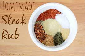 Homemade Steak Rub Steak Rubs Homemade Spices Steak Rub Recipe