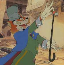 Howard Lowery Online Auction: Disney PINOCCHIO Animation Cel of J. WORTHINGTON  FOULFELLOW in the Fox's Second Scene, 1940