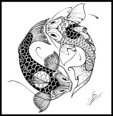 Black And White Koi Fish Yin Yang Tattoo Taijitu Koi By Lefreaks On Deviantart Koi Tattoo Koi Fish Tattoo Koi Tattoo Design