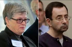 A buzz cut is any of a variety of short hairstyles usually designed with electric clippers. Larry Nassar Sex Scandal Michigan State President Resigns Gobroadsheet