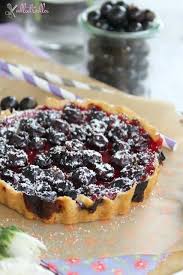 Marzipan Tarte Mit Schwarzen Johannisbeeren Ullatrulla Backt Und Bastelt Food Desserts Sweet