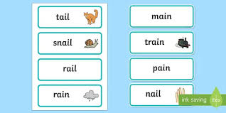 Handy sheets describing all the jolly phonics actions. Ai Sound Phonics Word Cards Send Teaching Resources