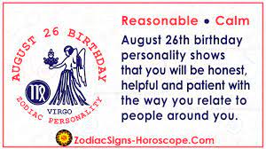 We did not find results for: August 26 Zodiac Full Horoscope Birthday Personality Zsh