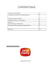 Maybe you would like to learn more about one of these? Organisational Development Change Group Assignment Docx Content Page Introduction Of Sime Darby 1 Companies Development In Expanding Business 2 Course Hero