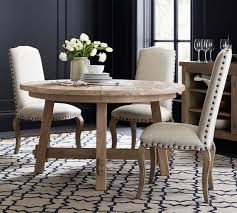 Expanding circular table hardware : Toscana Round Extending Dining Table Pottery Barn