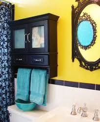 Wayfair offers thousands of design ideas for every room in every style. 19 Navy And Yellow Bathroom Ideas Yellow Bathrooms Bathroom Decor Yellow Bathroom Decor