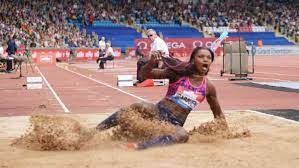 Aprendemos las tres fases del triple salto: Caterine Ibarguen Gano La Prueba De Salto Triple En Parada De La Liga Diamante De Oslo