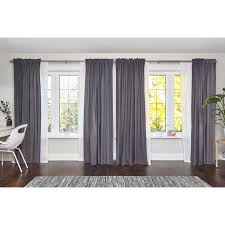 Also available in a smaller width that telescopes from 28 to 48 inches wide (sold separately). Umbra Cappa Double Curtain Rod 36 72 Overstock 10587746