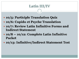 Latin Iii Iv 11 9 11 12 Sight Reading Cont 11 9 11 12