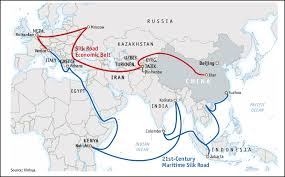 Online maps and china auf der weltkarte. Neue Seidenstrasse Diese Karte Zeigt Chinas Machtfantasie Business Insider
