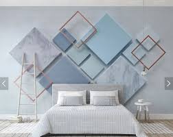 3d Abstrakte Geometrische Dreieck Tapete Wand Kunst Wandtattoos Home Wall Decor Tapete Wohnzimmer Innenarchitektur Schlafzimmer Einrichtungsideen Schlafzimmer