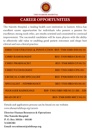 Ordered my term paper here. The Nairobi Hospital On Twitter We Are Hiring If Your Background Experience Amp Competence Match The Specifications Outlined On Our Website Https T Co Hj75bcrufk Please Send Us Your Application Cover Letter Amp Cv Resume Quoting