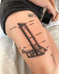 Here you can create and download unlimited, custom tatto designs completely free. Francisxkhuu On Instagram Guillotine Blueprint For Juliann Tiny Tattoos Incredible Tattoos Tattoos And Piercings