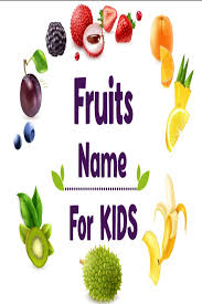 Fruits Names In English Fruits Name In English Fruits For Kids Drawing For Kids
