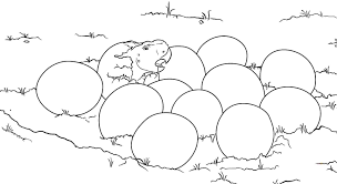 Download and print free alligator with eggs coloring pages to keep little hands occupied at home; 40 Outstanding Dinosaur Coloring Pages
