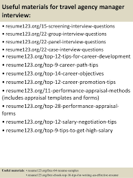 best travel agent cv december 2020